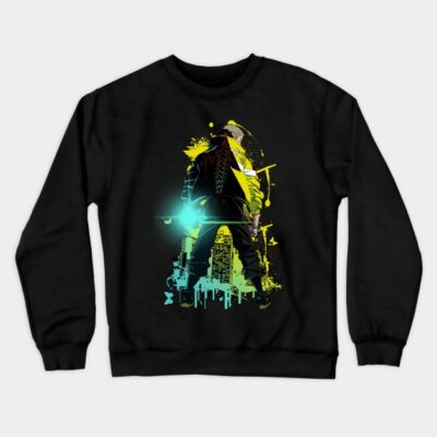 David Edgerunners Anime Crewneck Sweatshirt Official Cyberpunk Edgerunners Merch