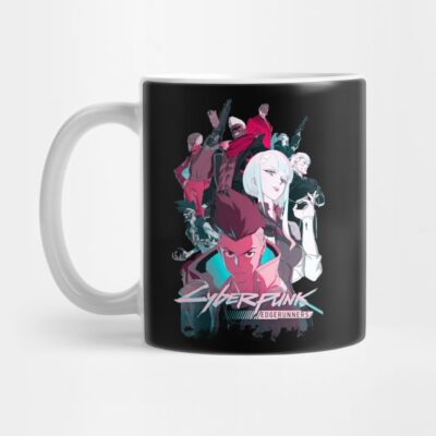 David Lucy All Characters Mug Official Cyberpunk Edgerunners Merch