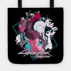 Main Characters Tote Official Cyberpunk Edgerunners Merch