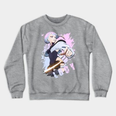 Lucy Edgerunner Crewneck Sweatshirt Official Cyberpunk Edgerunners Merch