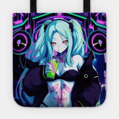 Night City Tote Official Cyberpunk Edgerunners Merch