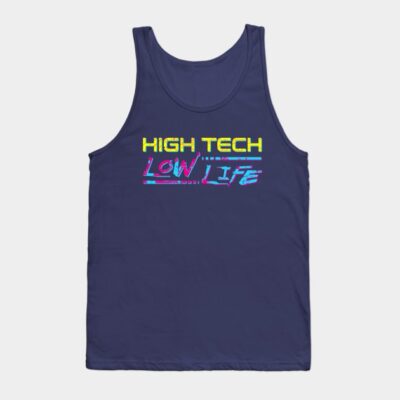 High Tech Low Life Punk Style Tank Top Official Cyberpunk Edgerunners Merch