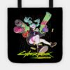 Cyberpunk Edgerunners Rebecca Tote Official Cyberpunk Edgerunners Merch