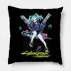 Cyberpunk Edgerunners Rebecca Throw Pillow Official Cyberpunk Edgerunners Merch