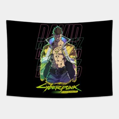 Cyberpunk Edgerunners David Tapestry Official Cyberpunk Edgerunners Merch