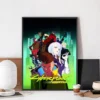 Anime C Cyberpunk E Edgerunners Poster No Framed Kraft Club Bar Paper Vintage Poster Wall Art 10 - Cyberpunk Edgerunners Store