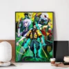 Anime C Cyberpunk E Edgerunners Poster No Framed Kraft Club Bar Paper Vintage Poster Wall Art 13 - Cyberpunk Edgerunners Store