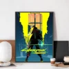 Anime C Cyberpunk E Edgerunners Poster No Framed Kraft Club Bar Paper Vintage Poster Wall Art 7 - Cyberpunk Edgerunners Store