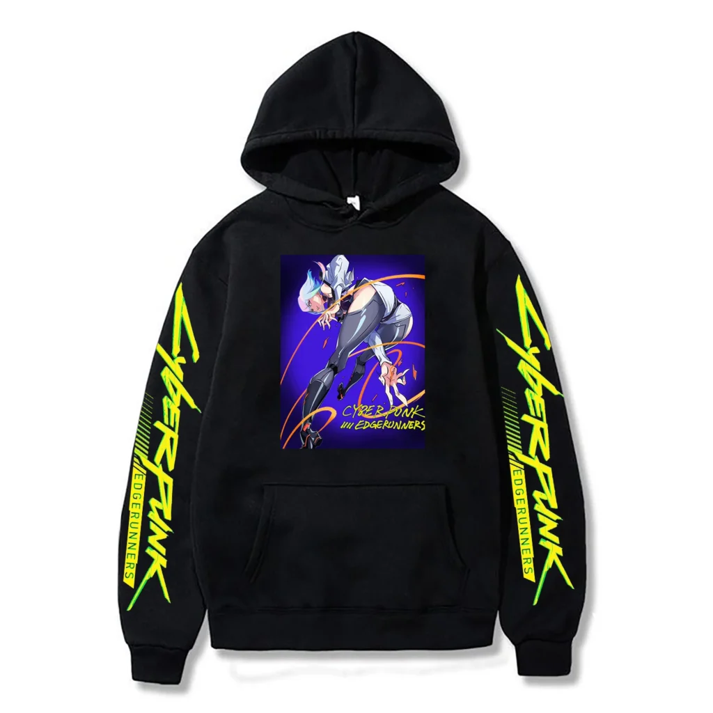 Cyberpunk Edgerunner Lucy Hoodies Anime Autumn Winter Manga Printed Y2k Korean Style Fashion Trend Men Women 1 - Cyberpunk Edgerunners Store