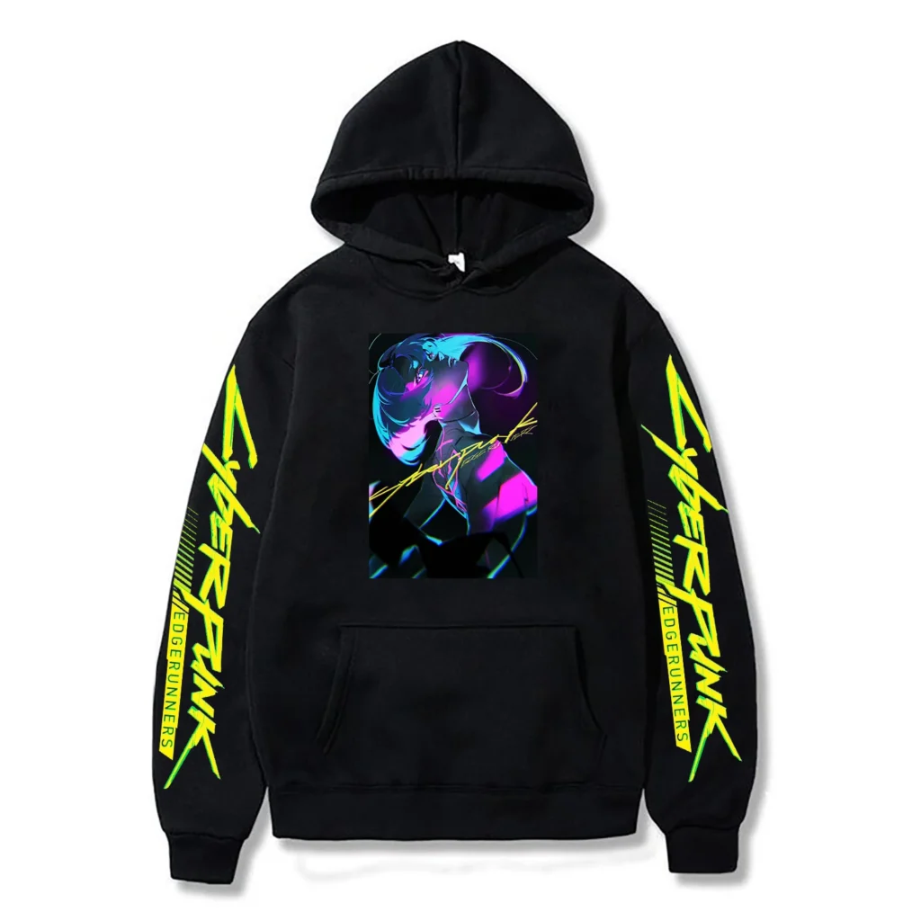 Cyberpunk Edgerunner Lucy Hoodies Anime Autumn Winter Manga Printed Y2k Korean Style Fashion Trend Men Women - Cyberpunk Edgerunners Store