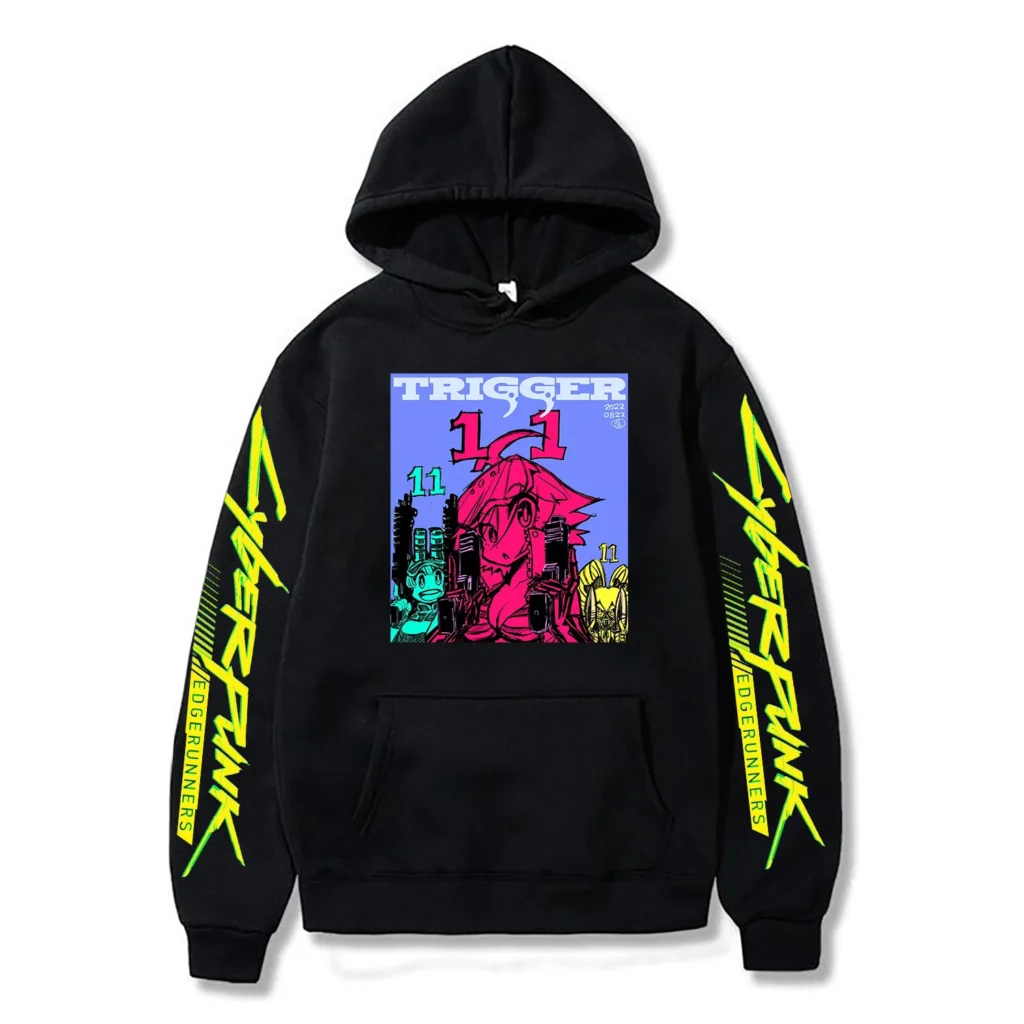 Cyberpunk Edgerunner Lucy Hoodies Anime Autumn Winter Manga Printed Y2k Korean Style Fashion Trend Men Women 4 - Cyberpunk Edgerunners Store