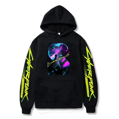 Cyberpunk Edgerunner Lucy Hoodies Anime Autumn Winter Manga Printed Y2k Korean Style Fashion Trend Men Women - Cyberpunk Edgerunners Store