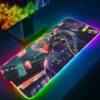 Large RGB Mouse Pad XXL Gaming Mousepad LED Mausepad Gamer Cyberpunks Mouse Carpet Big Mouse Mat 12 - Cyberpunk Edgerunners Store