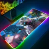 Large RGB Mouse Pad XXL Gaming Mousepad LED Mausepad Gamer Cyberpunks Mouse Carpet Big Mouse Mat 13 - Cyberpunk Edgerunners Store